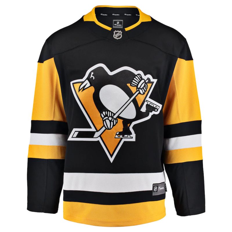 Fanatics Kids Junior PittsburghPenguinsHomeBreakawayJersey 879YPPGH2GTBWH 01