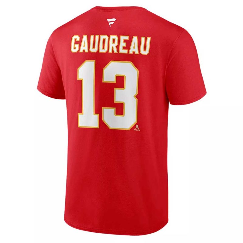 Fanatics Men s Calgary Flames Johnny Gaudreau Tee QF6E 0484 H35 FSA 02