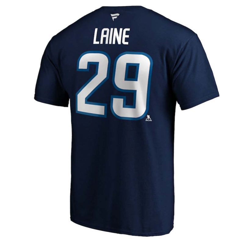 Fanatics Men s Winnipeg Jets Laine Tee QF86 NAV H3Z FNA 02