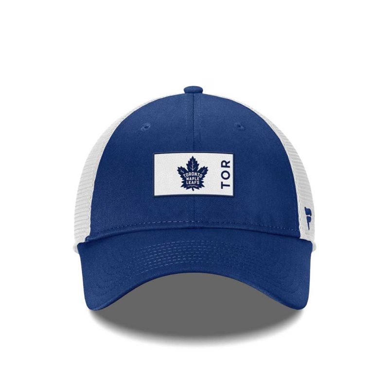 Fanatics Toronto Maple Leafs Authentic Pro Rink Trucker Snapback Hat 18T6 958C 2GZ 40Z 01