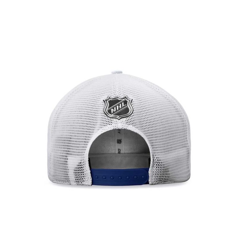 Fanatics Toronto Maple Leafs NHL Draft Authentic Pro Trucker Snapback Hat 19MW 711K 2GZ JBS 04