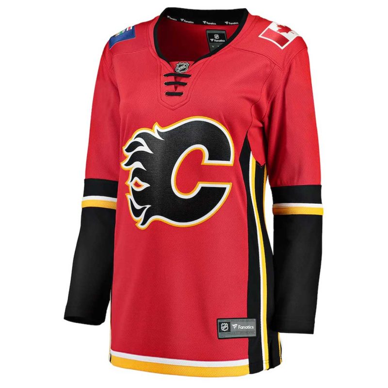 Fanatics Women s Calgary Flames Alternate Breakaway Jersey 879W CALX 2C BWX 01