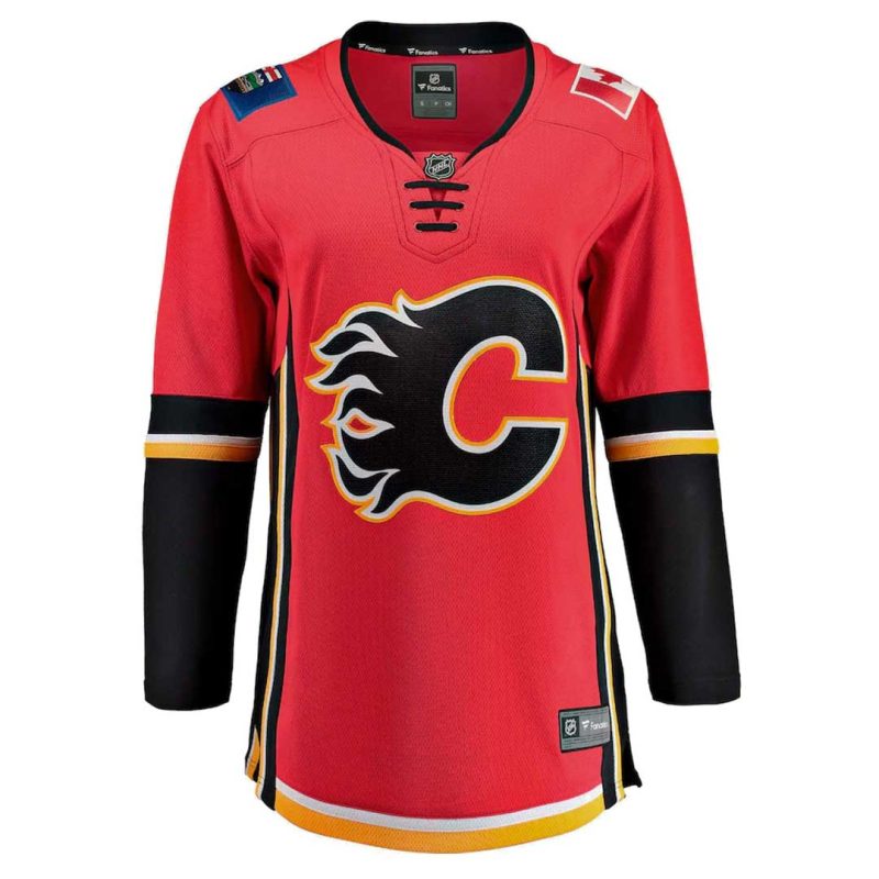 Fanatics Women s Calgary Flames Alternate Breakaway Jersey 879W CALX 2C BWX 02