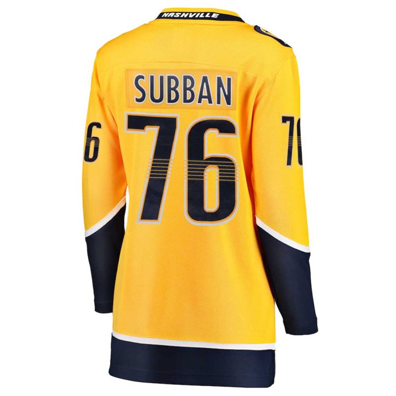 Fanatics Women s Nashville Predators Subban Home Breakaway Jersey 879W NPRH H3H S76 02