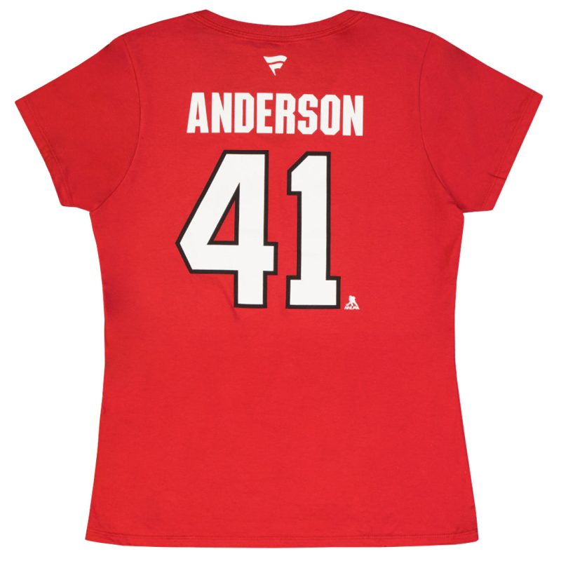 Fanatics Women s Ottawa Senators Anderson Tee 3A40 0484 H3M FND 2