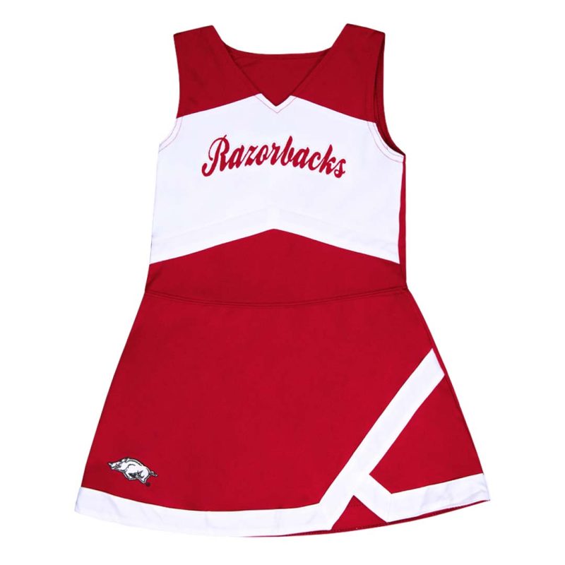 Girls Arkansas Razorbacks 2 Piece Cheer Dress K456SX 70