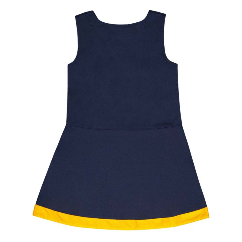 Girls West Virginia Mountaineers 2 Piece Cheer Dress K456SX 75 2