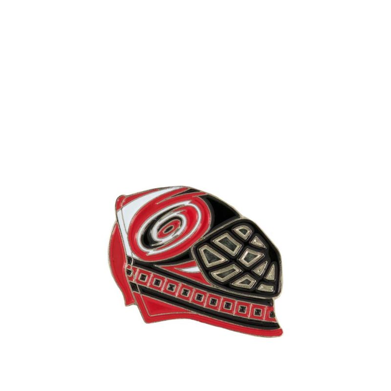 JF Sports Hurricanes Mask Pin Old HURLOMOLD 1