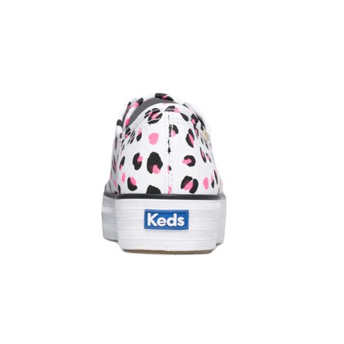 Keds Women s Triple Kick Leopard Canvas Shoes WF65995 3