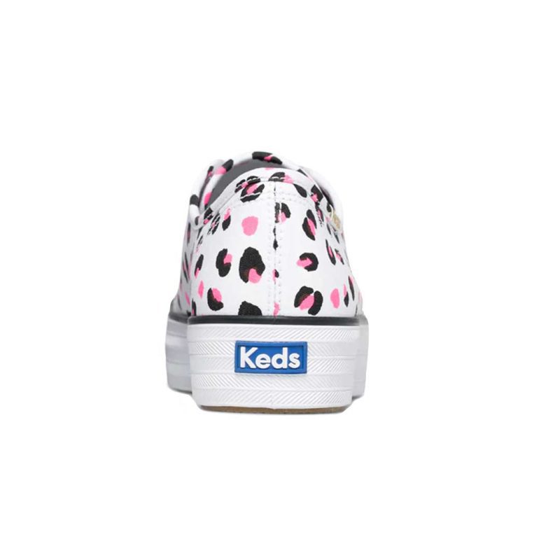 Keds Women s Triple Kick Leopard Canvas Shoes WF65995 3