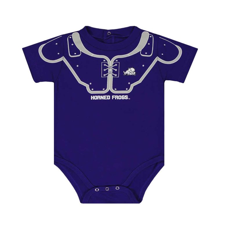 Kid s Infant TCU Horned Frogs Football Creeper KN420L8 1G 01