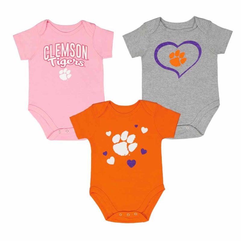 Kids Infant Clemson Tigers 3pc Champ Set KZ415Z5 50 1