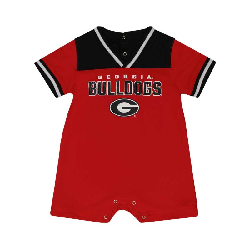 Kids Infant Georgia Bulldogs Game Day Romper KA416Y3 73 01