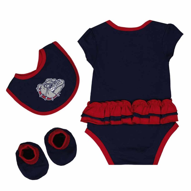 Kids Infant Gonzaga Bulldogs Trifecta Set K413JQ 2C 02