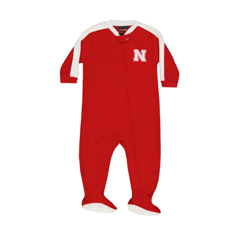 Kids Infant Nebraska Cornhuskers Blanket Sleeper K7186Z77 1