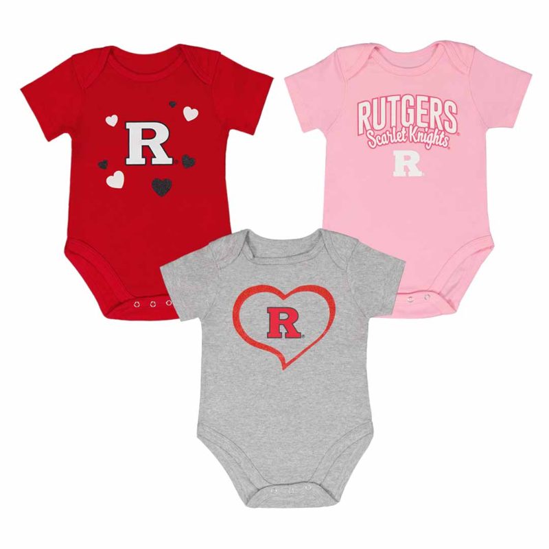 Kids Infant Rutgers Scarlet Knights 3pc Champ Set KZ415Z5 1C 1