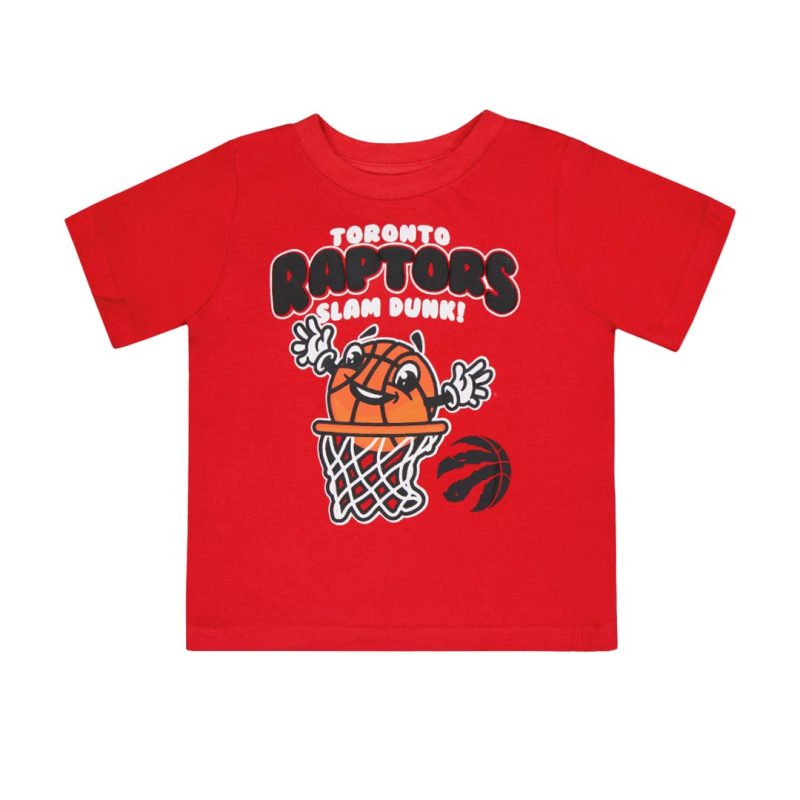 Kids Infant Toronto Raptors Dunk Short Sleeve CTN T Shirt HK2I1BCW8SA9 RAP