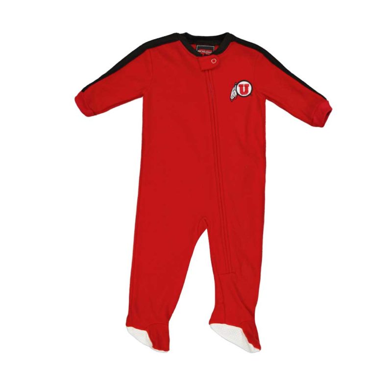 Kids Infant Utah Utes Blanket Sleeper K87186Z32 01