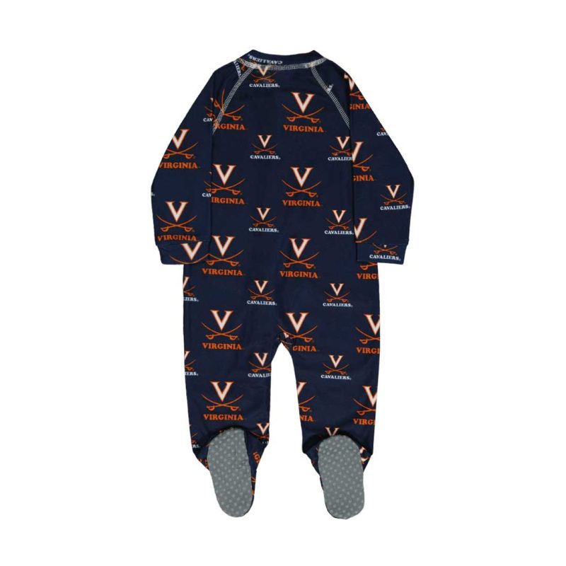 Kids Infant Virginia Cavaliers Raglan Coverall KZF186Y 80 02