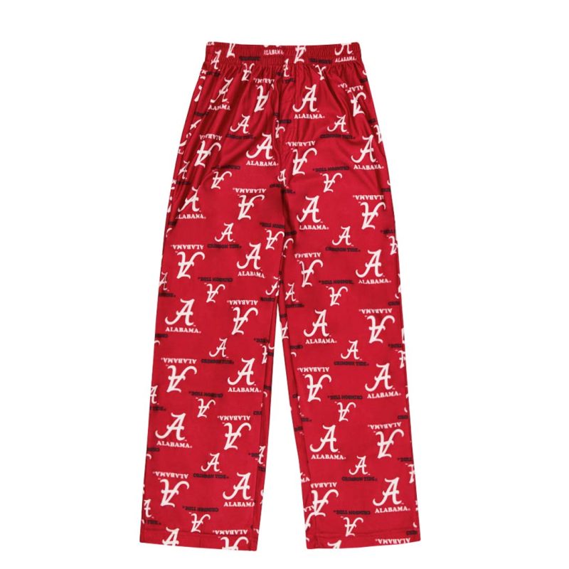 Kids Junior Alabama Crimson Tide Printed Pant K48LF469