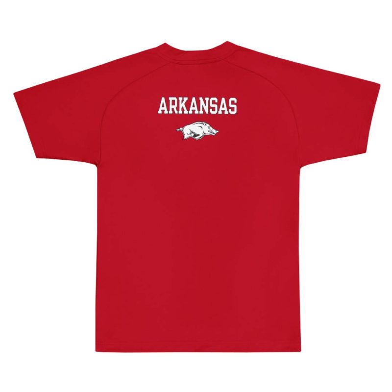 Kids Junior Arkansas Razorbacks Performance Tee KN48NG170 2