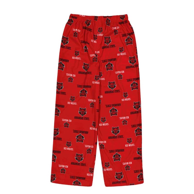 Kids Junior Arkansas State Red Wolves Printed Pant K48LF42U 02