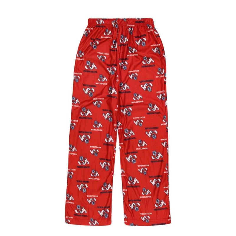 Kids Junior Fresno State Bulldogs Printed Logo Pant KP48LF402 01