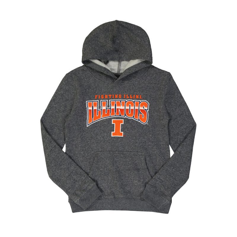 Kids Junior Illinois Chromedout Hoodie KX8ALLFR 74 01