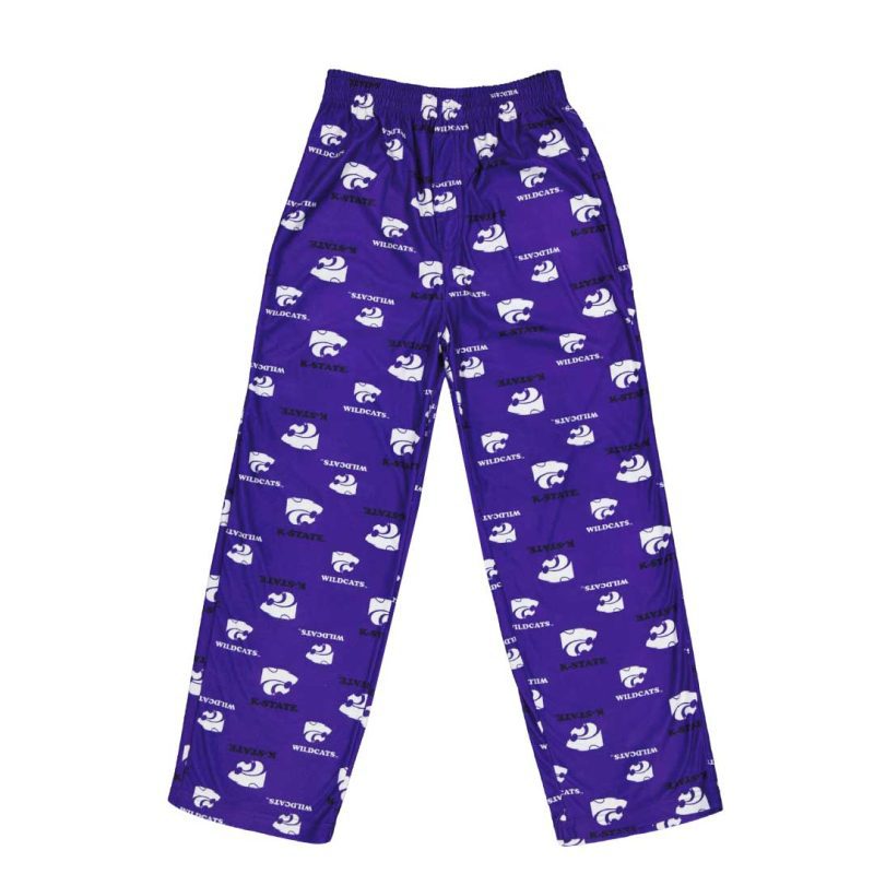 Kids Junior Kansas State Wildcats Printed Pant K48LF496 01