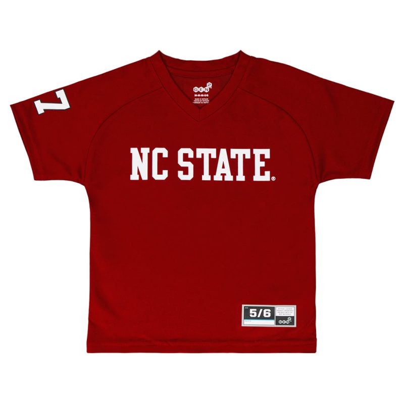 Kids Junior North Carolina State Wolfpack Performance Jersey Tee K46NG1 N4 01