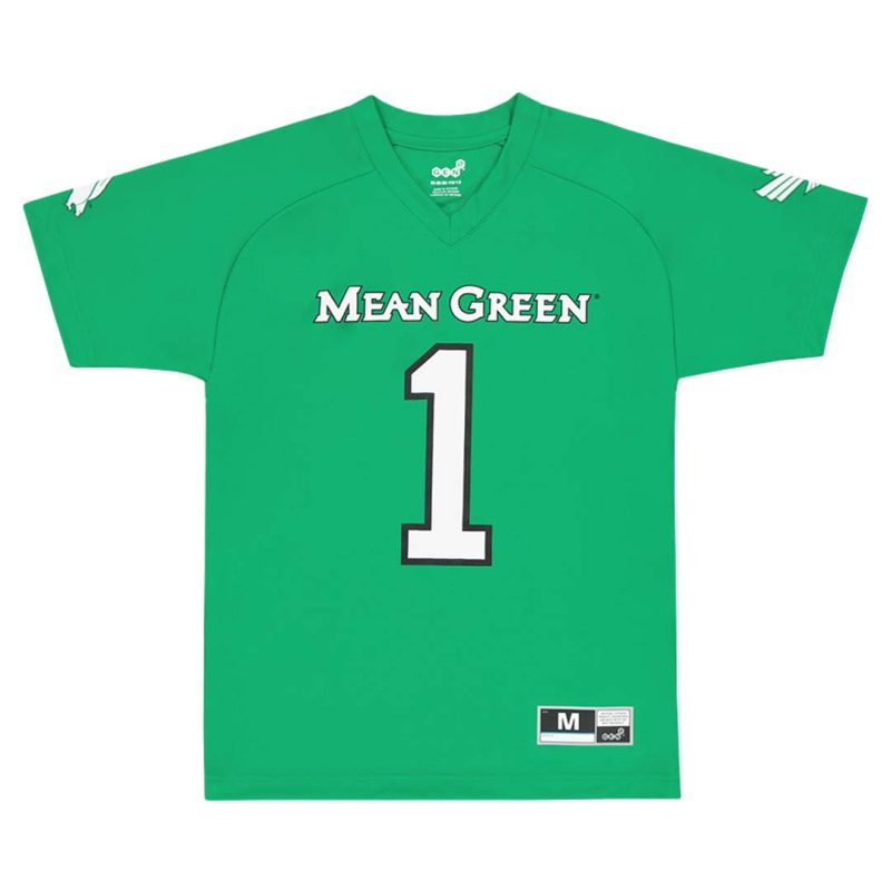 Kids Junior North Texas Mean Green Number 1 Performance Jersey KN48NG1N8