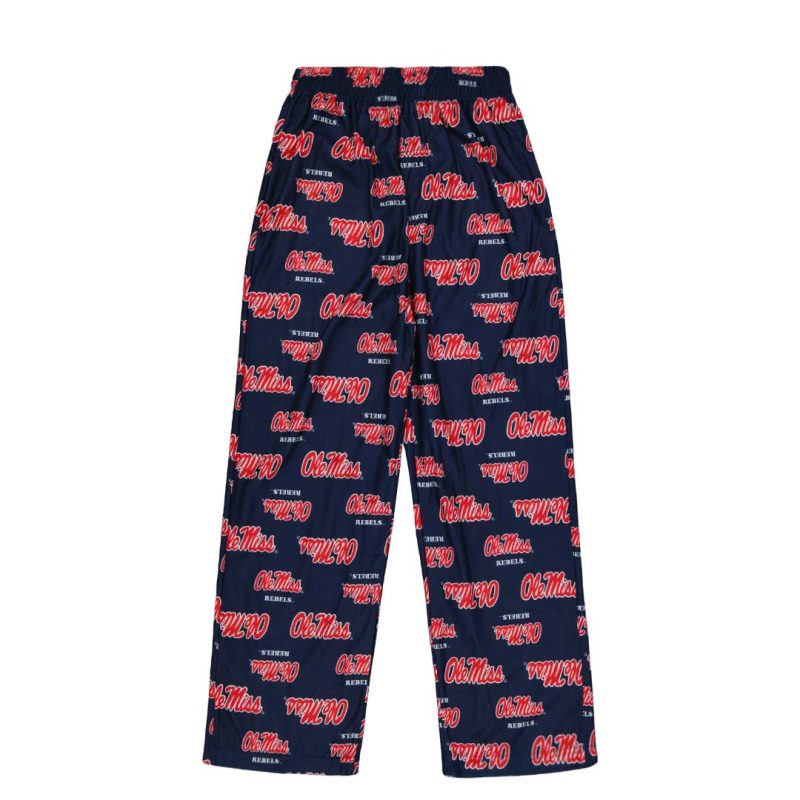 Kids Junior Ole Miss Rebels Printed Pant K48LF490 01