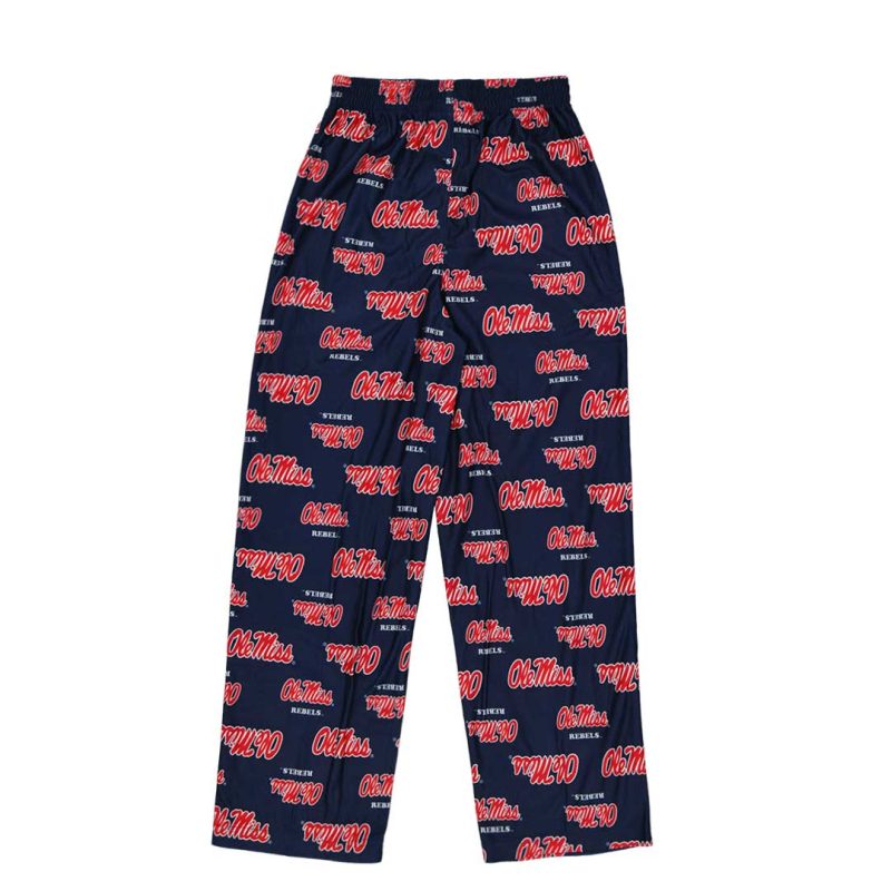 Kids Junior Ole Miss Rebels Printed Pant K48LF490 02