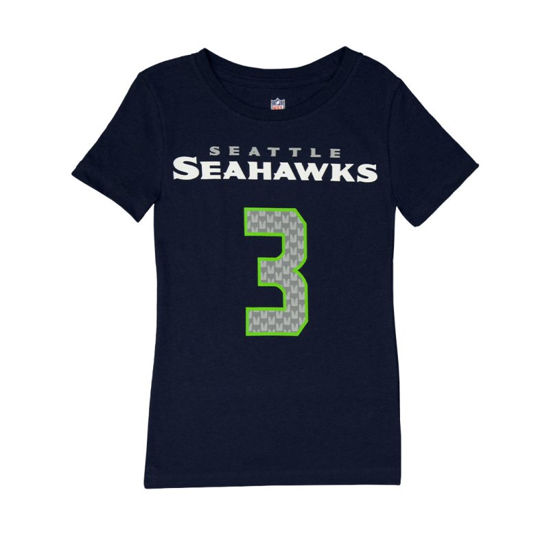 Kids Junior Seahawks Wilson Tee K85NRPN WJ 01