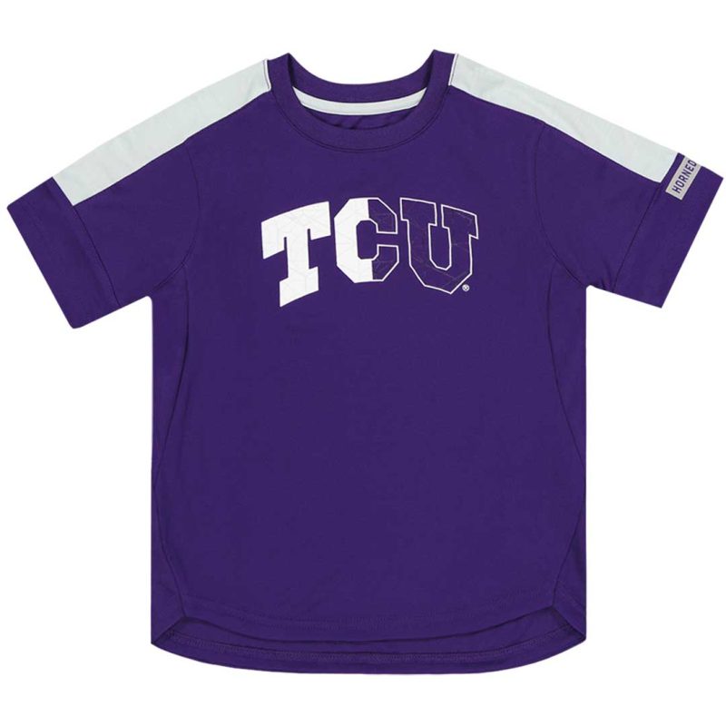 Kids Junior TCU Horned Frogs Power T Shirt K46TRV 1GN 1