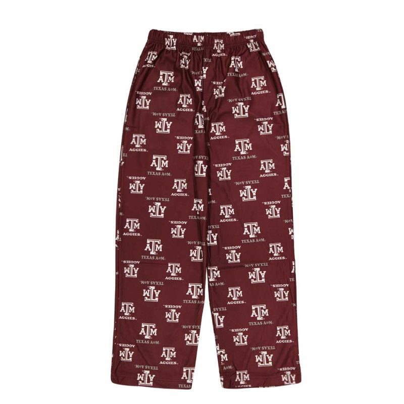 Kids Junior Texas A M Aggies Printed Pant K48LF466 02