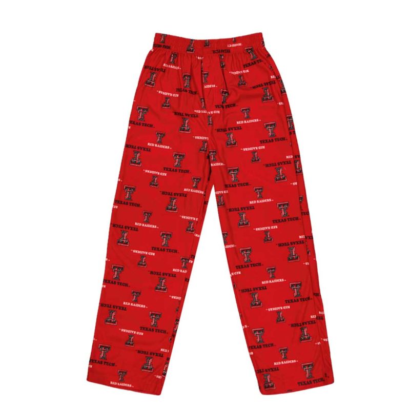 Kids Junior Texas Tech Red Raiders Printed Pant K48LF422 02