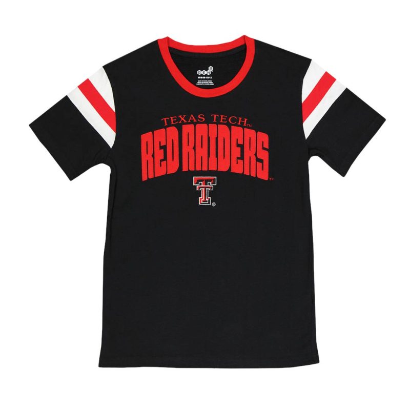 Kids Junior Texas Tech Red Raiders Short Sleeve Game Tee K4854O 22 01