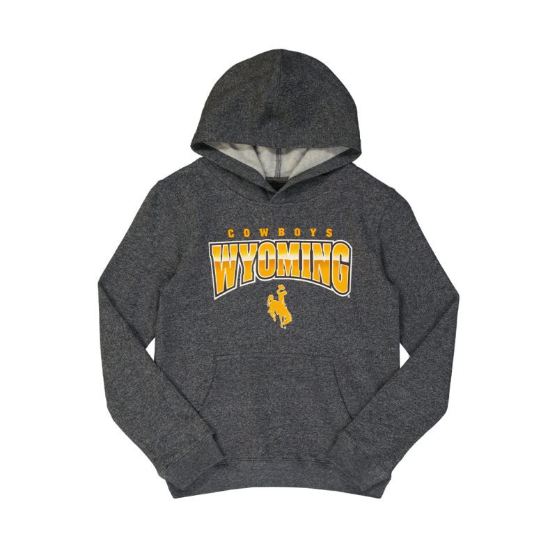 Kids Junior University of Wyoming Chromedout Hoodie KX8ALLFR 08 01