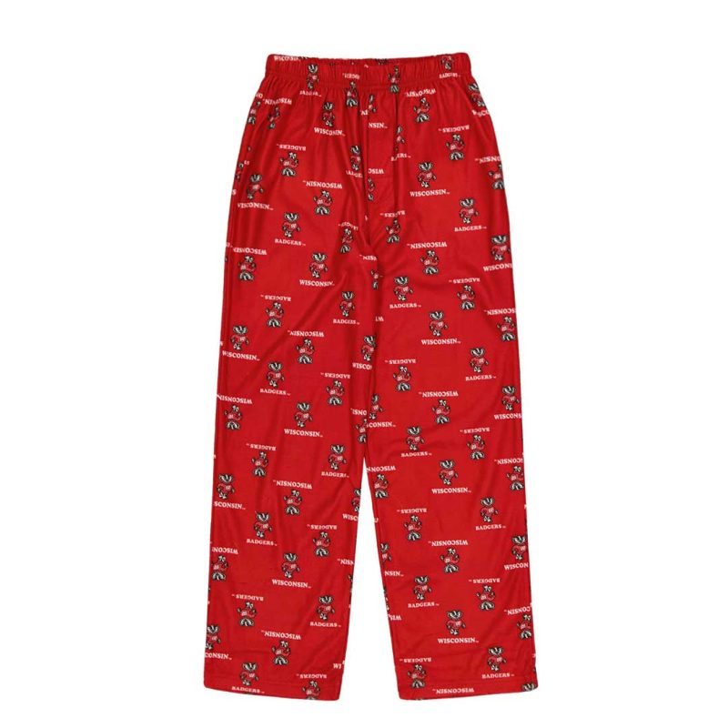 Kids Junior Wisconsin Badgers Printed Pant K48LF482 01