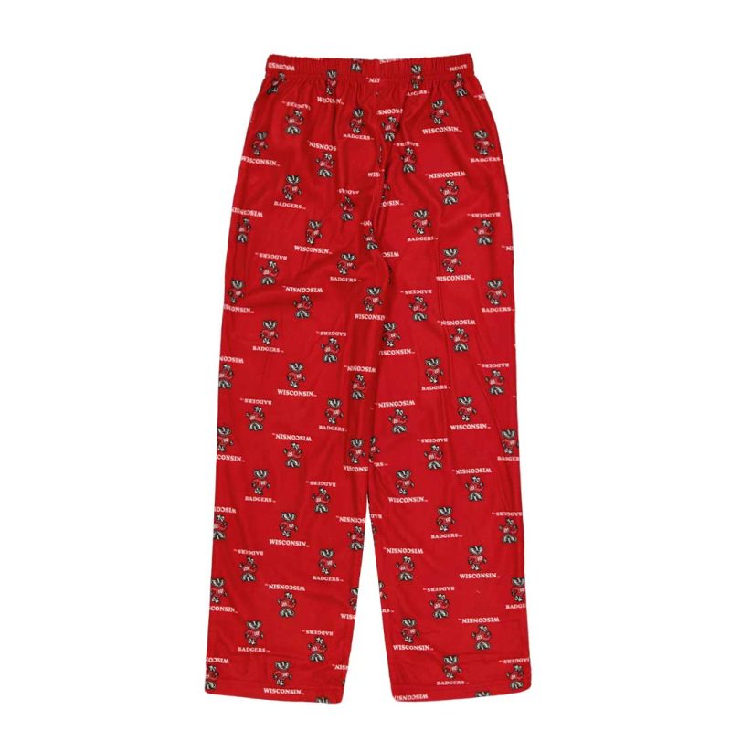 Kids Junior Wisconsin Badgers Printed Pant K48LF482 02