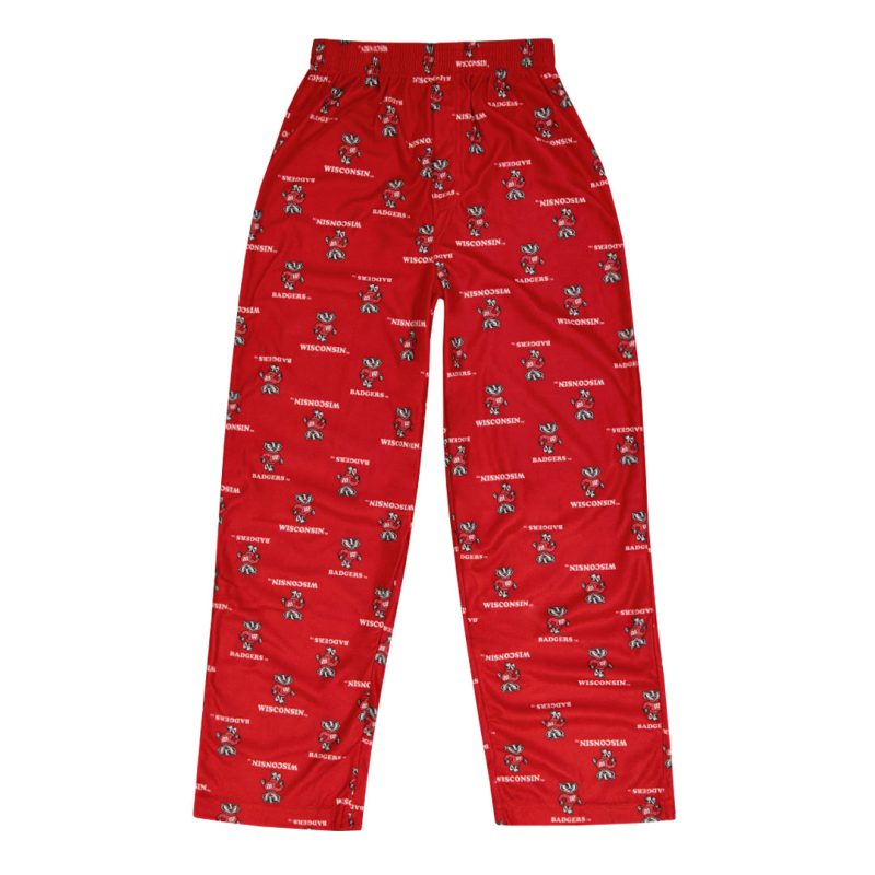 Kids Junior Wisconsin Badgers Printed Sleep Pant KD8LF4 82