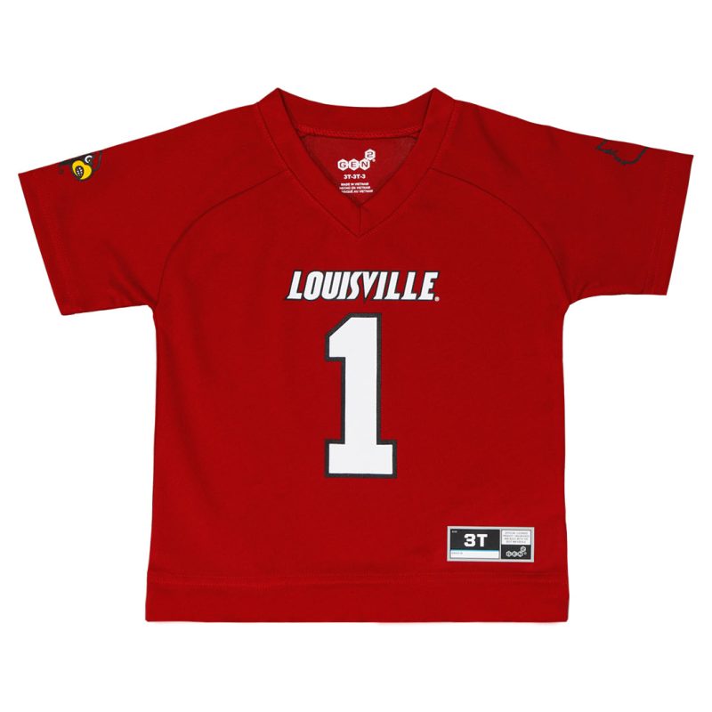 Kids Toddler Louisville Cardinals Performance Jersey Tee K44NG1 LA 01