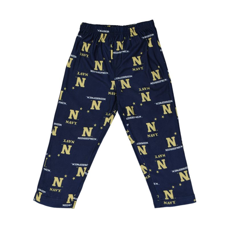 Kids Toddler Navy Midshipmen Printed Pant K44LF4 2V 01