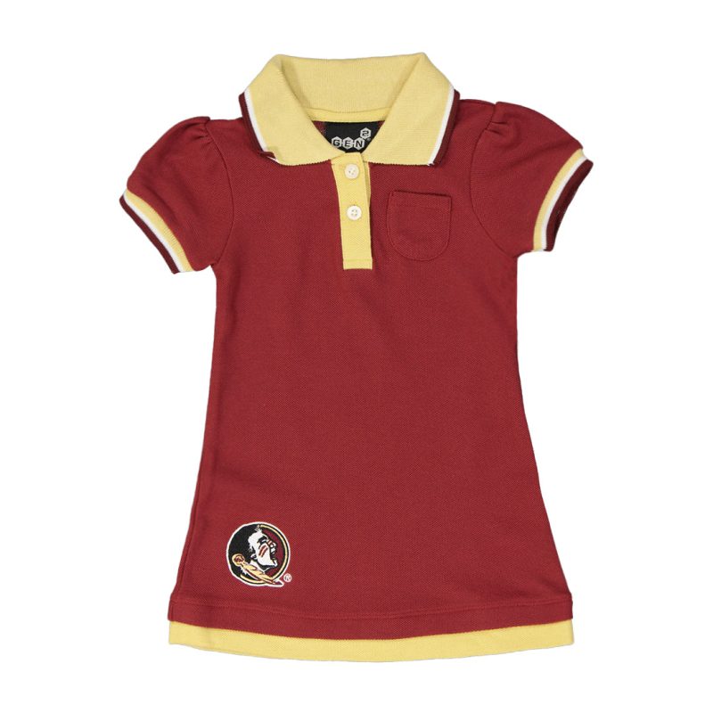 Kids Infant FloridaStateSeminolesPoloDress K426TV52N 01