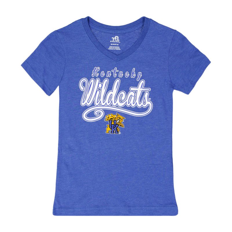 Kids Junior KentuckyWildcatsV NeckTee KW47CN376N 01