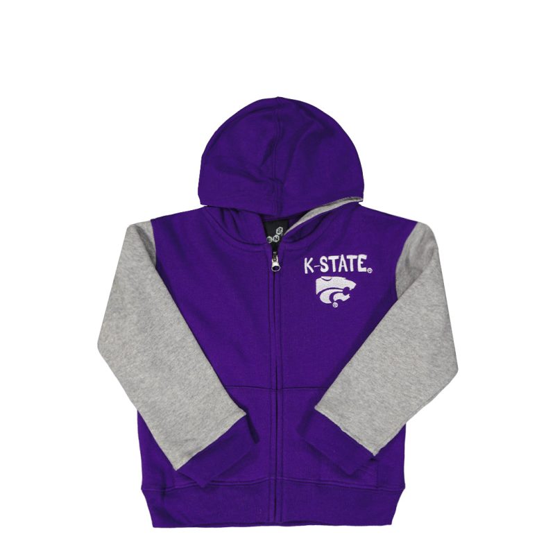 Kids Toddler KansasStateUniversityStadiumFullZipHoodie K44T4M96N 01