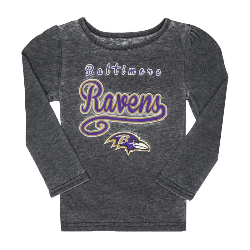 Kids Toddler RavensLongSleeveTee KK14AXI24 01