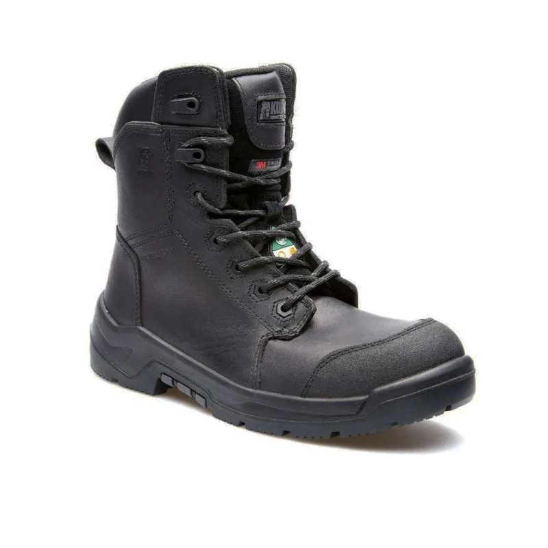 Kodiak Men s 8 inch Axton Metal Free Composite Toe Work Boots KD0A4TDEBLK 03