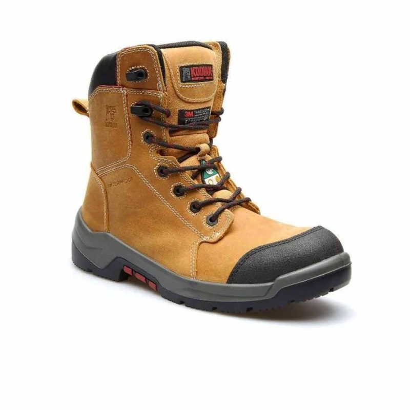 Kodiak Men s 8 inch Axton Metal Free Composite Toe Work Boots KD0A4TDEFWE 03